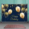 5x3ft 7x5ft 8x6ft фон с днем ​​рождения, баннер, тканевый реквизит, украшение для вечеринки