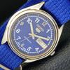 Б/У винтажные мужские часы SEIKO 5 AUTOMATIC 7S26A из Японии с синим циферблатом a433235-2
