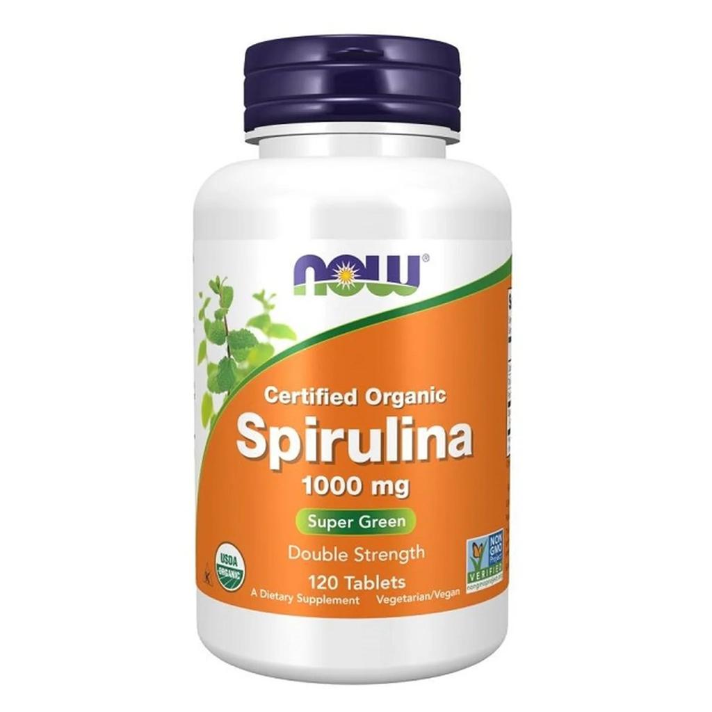 Spirulina, 1000mg - 120 tablets