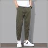 2021 Мужские повседневные свободные спортивные брюки - модная весна/лето зауженная длина 9-точечная