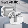 Automatic Switch Secure Lock Case Compatible AirPods Pro 2nd 1st Generation Protective Cover with Apple Air Pods 3 2 Case