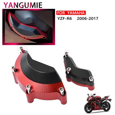 2008-2017 Для Yamaha YZF-R6 YZF R6 Мотоциклетные Аксессуары Модифицированный ЧПУ Защитный Блок Двигателя от Падения 2016 2015 2014 2013