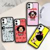 Чехол для телефона Mafalda с милым рисунком для iPhone 11 12 13 14 Pro Max mini X XR XS SE 2020 6S 7 8 Plus Samsung Galaxy S21 S22