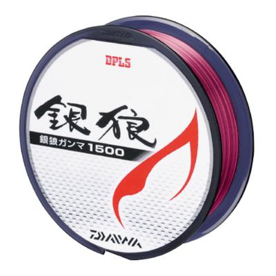 Daiwa Нейлоновая леска Ginrou Gamma 1500 170м Розовая с маркировкой 1.65