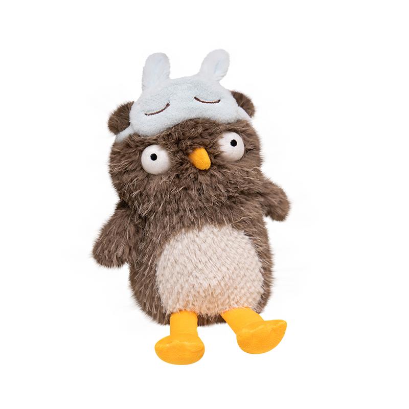 Eye Patch Owl Plush Toys Penguin Dolls Small Stuffed Animal Toys Toys for Kids Girls Funny Designs Plush Penguin Toys