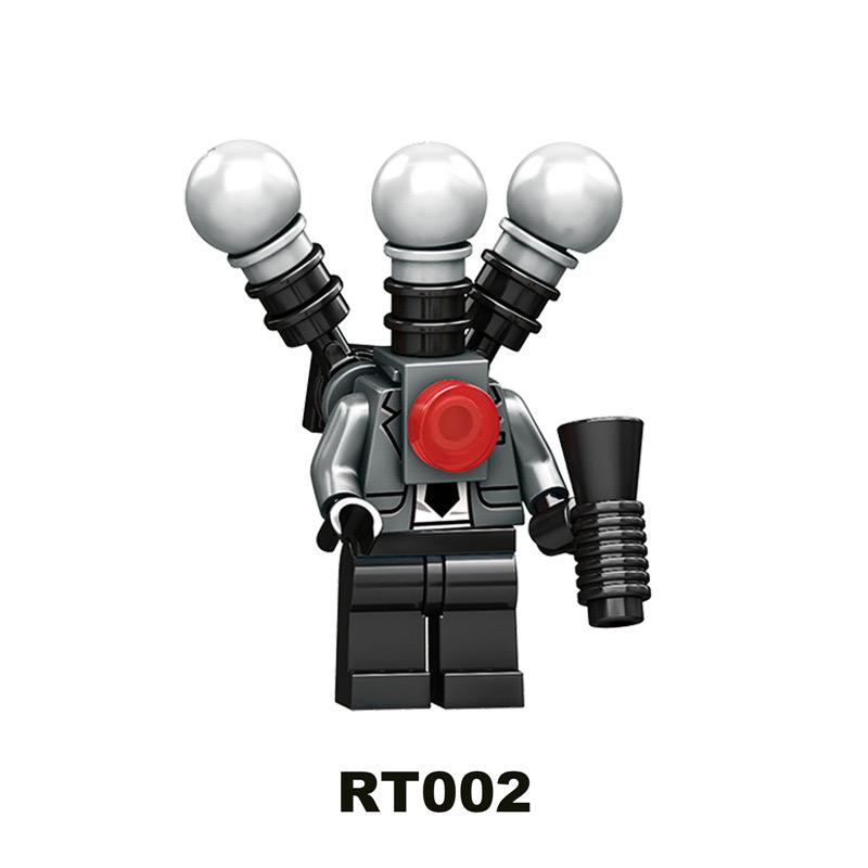 Скибиди Туалет Аниме Мультяшные Кубики Спикермен Телевизормен Оператор Экшн MOC Туалетмен против Монитора Конструктор Аудио