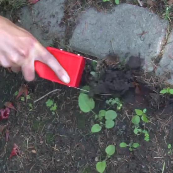 Петлевая прополка, ручной инструмент для удаления и выдергивания сорняков, металлическое лезвие, резак для корней, ручной инструмент для прополки газонов, посадки и озеленения двора