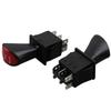 Переключатель ползунковый KCD4-604-6P DPDT 6-контактный с фиксацией, Вперед-Стоп-Назад, 125В 250В, Ручка управления для автомобиля, Лодки a