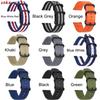 18 мм 20 мм 22 мм 24 мм Нейлоновый ремешок для Samsung Galaxy Watch 3 4 5 Pro 6 7 46 мм 42 мм для Amazfit Спортивный браслет с быстросъемными креплениями