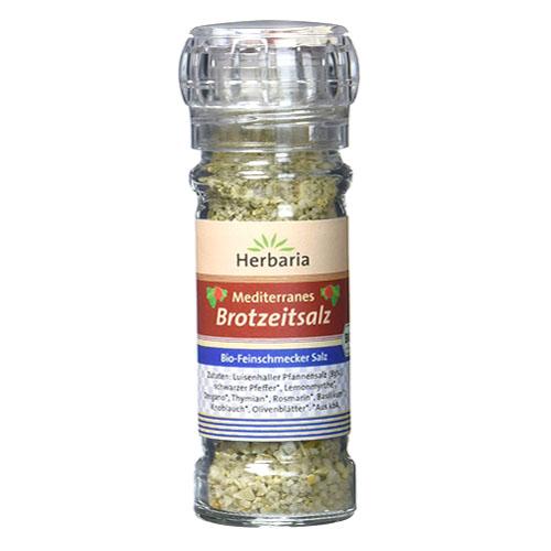 Herbaria Mediterranean Cooking Salt (grinder) 80g