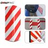 4PCS Car Foam Warning Signs Bumper Door Protection Garage Scratch Protector Red White Warning Sign for Auto Parking Garage
