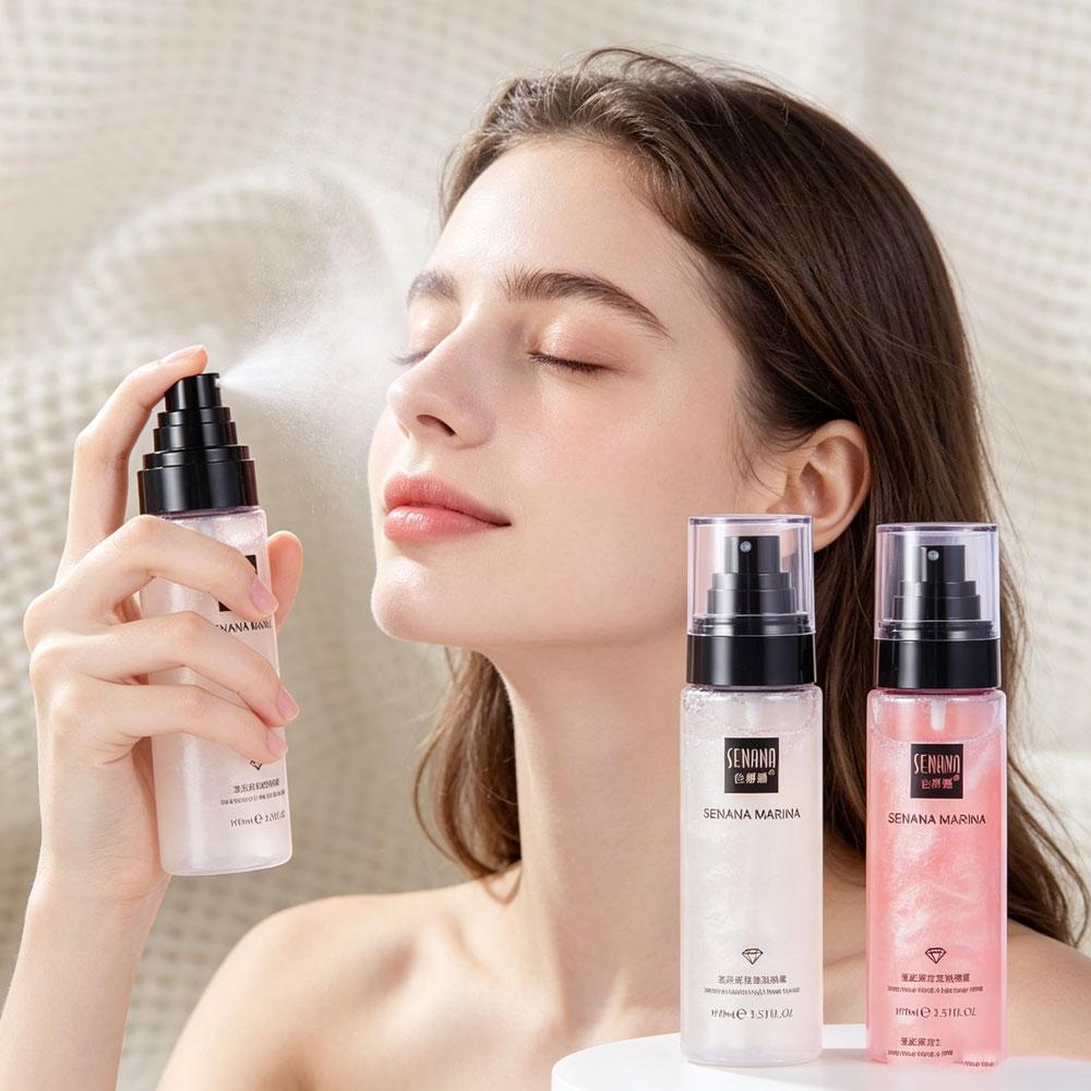 SENANA Quicksand Setting Spray Oil Control Moisturizing Long-lasting Makeup Setting Spray Quick Makeup Setting Moisturizer