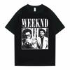 Поп-певец Артист The Weeknd Принт Аниме Топы Футболки Одежда Женская Футболка Женщины Мультяшная Футболка С коротким Рукавом Мода Девочки Футболка