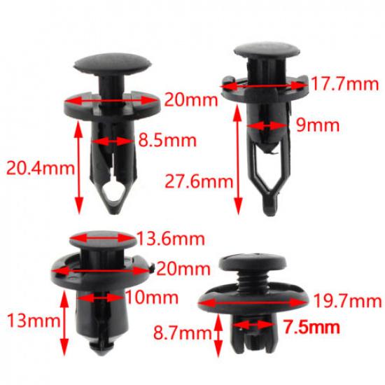 40pc Bumper Cover Fender Shield Clip Wheelhouse Liner Retainer For GM Ford Chevy