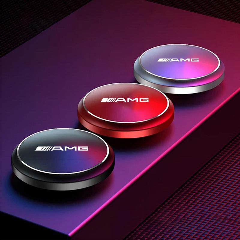 AAVP1 Car Air Freshener Solid Perfume Rotating Aromatherapy Decor For Mercedes Benz AMG GLC W203 W206 W220 W205 W211 W212 W201 C Class