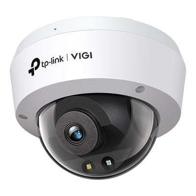 Камера видеонаблюдения VIGI купольного типа 4MP IP67 водонепроницаемый IK10 ударопрочный ONVIF интеллектуальное обнаружение объектив камеры видеонаблюдения VIGI C240 TP-Link H.265+ 2.8mm