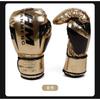 Adult Boxing Gloves Muay Thai Kickboxing Training Fight Sports PU Leather Punching Mitts 6-14oz