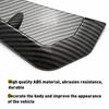 Pair Universal Carbon Fiber Car Exterior Fender Side Air Vent Cover Wing Trim