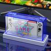 Прозрачный защитный чехол для дисплея от пыли для Nintendo Switch/OLED Host Shell Светящийся чехол для основания NS Games Аксессуары