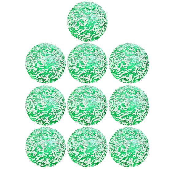 10/20 шт. салфетки из золотой фольги, прессованные одноразовые коврики для стола, нескользящие термостойкие коврики для кухонного стола, украшения для вечеринок