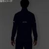 Mizuno Stretch Fleece Training Blue Depth Size 32MC1557 Men's Jacket, Heather, L,
