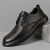 High Quality Men Genuine Leather Shoes Versatile Men's Casual Shoes Fashion Brand Man Oxford Shoes Lace Up Formal Dress Footwear