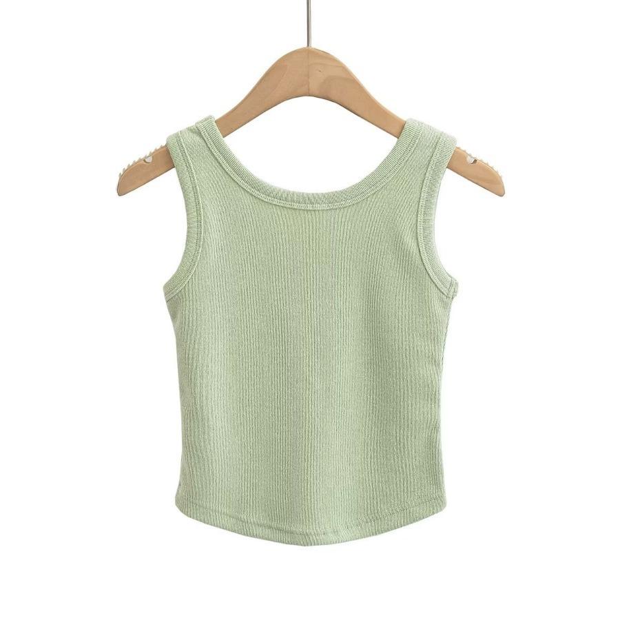 Летние женские майки, белые тонкие короткие футболки без рукавов, женская спортивная одежда