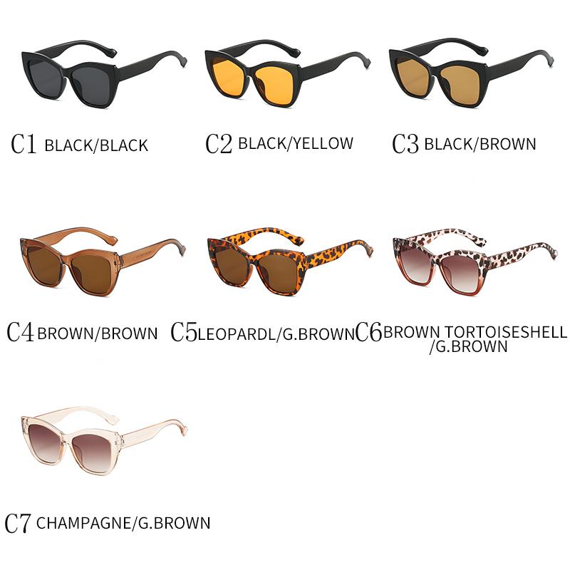 Vintage Cat Eye Sunglasses Women Men Luxury Designer Sun Glasses Retro UV400 Protection Fashion Travel Accessories