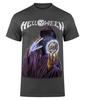 New Rock Helloween 3D-печатная мужская и женская футболка рубашка ретро уличная рок-одежда с круглым вырезом с коротким рукавом топ в стиле Харадзюку