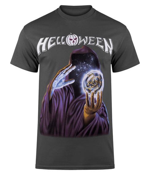 New Rock Helloween 3D-печатная мужская и женская футболка рубашка ретро уличная рок-одежда с круглым вырезом с коротким рукавом топ в стиле Харадзюку