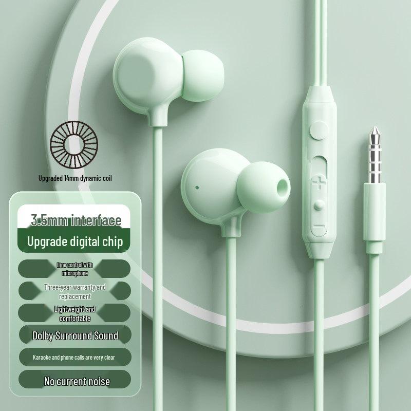Er Ye Проводные внутриканальные наушники Type-C для сна для Apple, Huawei, Xiaomi, Oppo, Honor