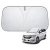 Sunshade for Nissan Elgrand 52 Series 2010 Windshield Sunshade with High Heat and UV Light and Thermal Foldable and Includes a Storage Interior