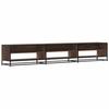 VidaXL Meuble TV chêne marron 270x40x46 cm bois d'ingénierie, support TV, buffet TV, meuble multimédia, banc TV, meuble 3300814