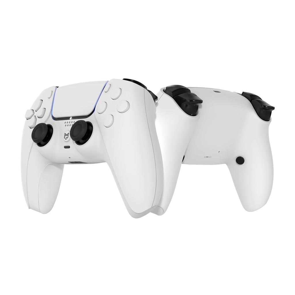 Пользовательский контроллер для PS5, совместимый с ПК, совместимый с FPS, функция переназначения кнопки «Назад», удаление функции вибрации [MERKA.G] (ХИКАРИ, Нормальный)