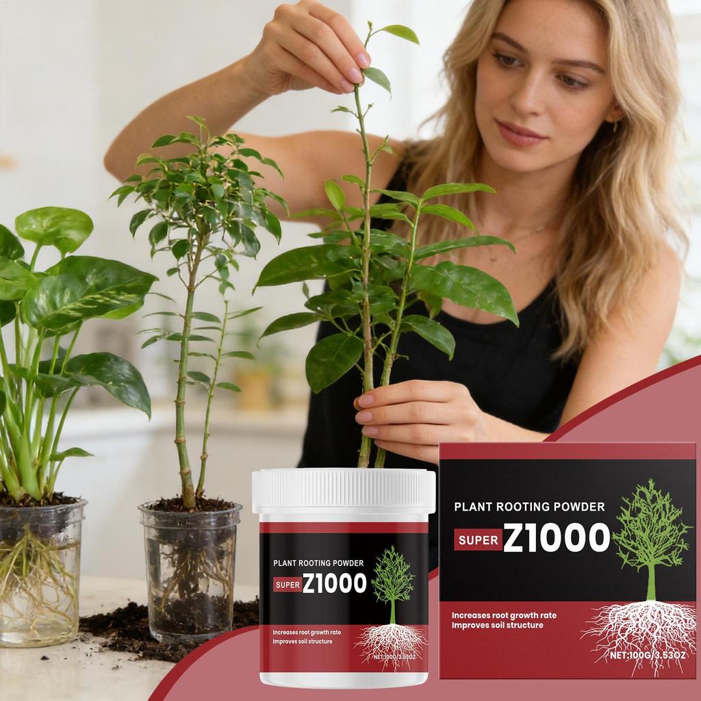 Plants Rooting Stimulator Powerful Multipurpose Soil Fertilizer Rooting Powder for Tree Cuttings for Various Flowers Vegetables