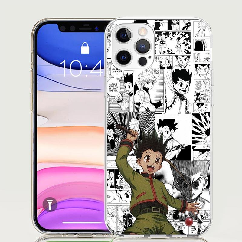 Чехол для телефона с аниме Hunter X HXH для iPhone 17 Air 16 15 Plus 11 14 Pro Max 13 Mini 12 7 8 + SE Узор Арт Индивидуальная Крышка 17 Air