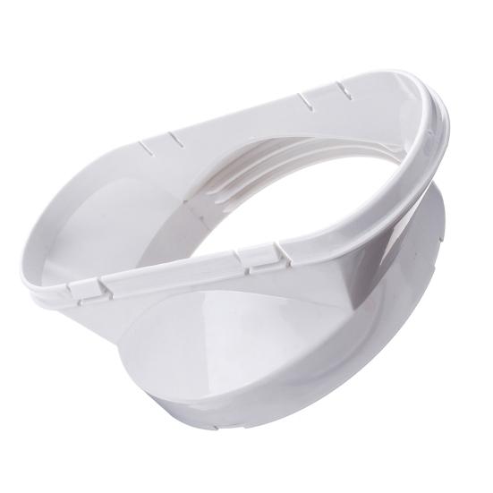 Прочный белый оконный адаптер из ПВХ 13 см для запасных частей портативного кондиционера