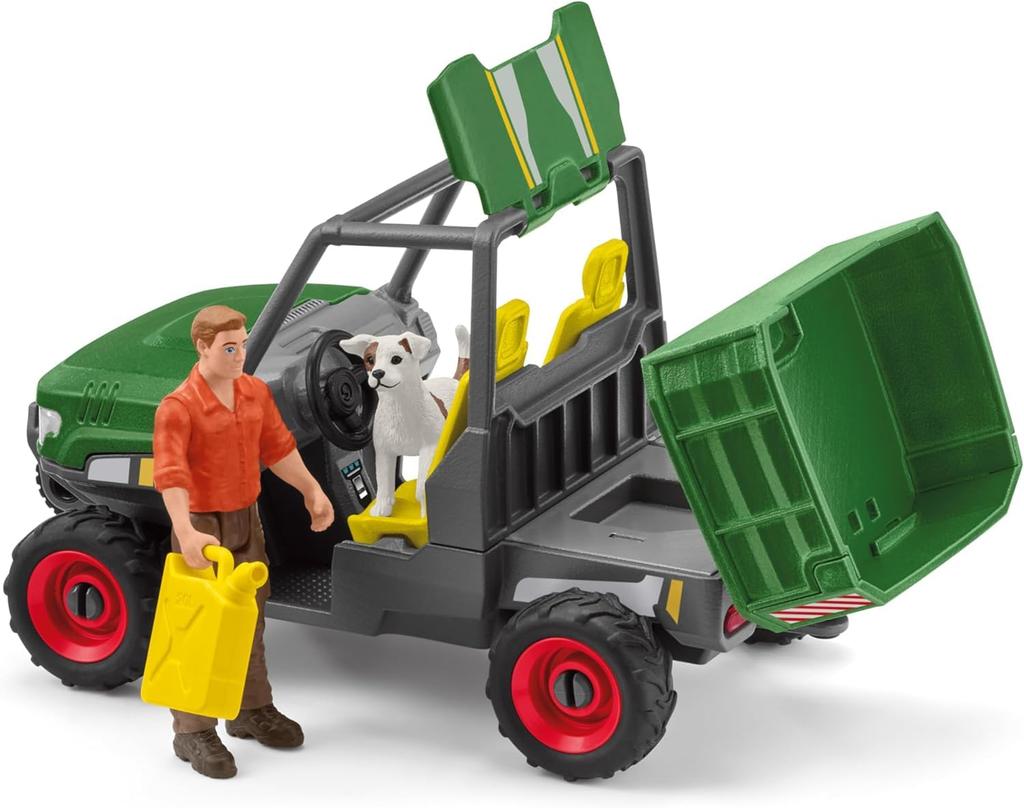 Schleich Farm World 4WD Truck and Forest Work 42659