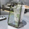 Абстрактные Растения Цветок Чехол для Телефона Для iPhone 16 Pro Чехол iPhone 13 15 11 12 14 Pro Max 16e 8 7 Plus XR XS X SE Прозрачный Мягкий Чехол