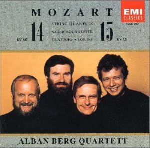 CD КВАРТЕТ АЛБАНА БЕРГА; МОЦАРТ - Моцарт: Струнный квартет 14 TOCE9001 Япония Классика Б/у