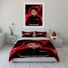 Character with red lightning. Bedding sets Duvet cover sets Duvet covers Pillowcases(1 * Duvet Cover 2 * Pillowcases without duvet insert)
