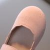 Children Girls Casual Retro Bowknot Design Soft Bottom Non-Slip Princess Shoes Single Shoes Leather Shoes