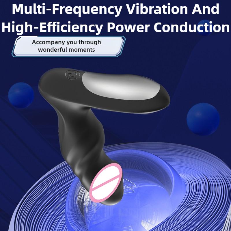 Bluetooth Управление через приложение Анальный вибратор Дилдо Анальная пробка Мужской стимулятор простаты Массажер Взрослая секс-игрушка для женщин мужчин геев мастурбатор