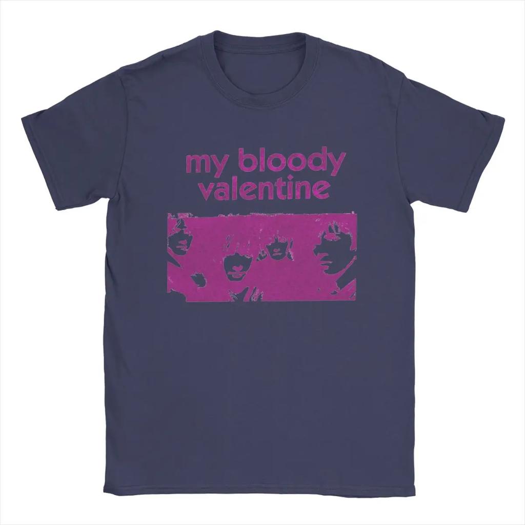 Футболки My Bloody Valentine для мужчин, сумасшедшие хлопковые футболки с круглым вырезом и коротким рукавом, новое поступление одежды