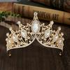 New Multi Color Bride Crown Headwear European and American Style Baroque Luxurious and Grand Alloy Princess Birthday Headwear