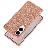 For Samsung Galaxy S25 Edge Case TPU+PC Sparkling Glitter Phone Back Cover