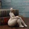 Женская фигурка Искусство Женская скульптура Акцент для спальни Статуэтка полной женщины Абстрактная