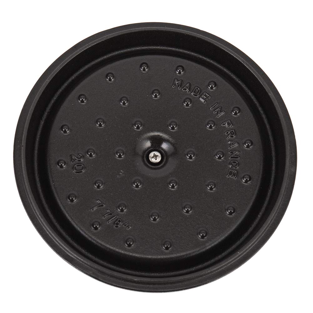 Staub Pico Cocotte круглый 20 см горшок для кампани эмалированный горшок Rund Brater blanco trufa горшок посуда кухонная утварь [Staub Pot] (Белый трюфель)