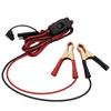 HayEastdor 8.2ft/2.5m SAE - Alligator Clip Wire Harness with Switch 16AWG 2Pin SAE