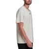Adidas Solid Color Sports Crew Neck Short Sleeve T-Shirt Men Tops Beige HE4368